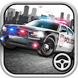 Squad police car simulator 3D icon