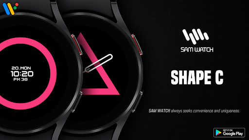 Android application SamWatch Shape C screenshort