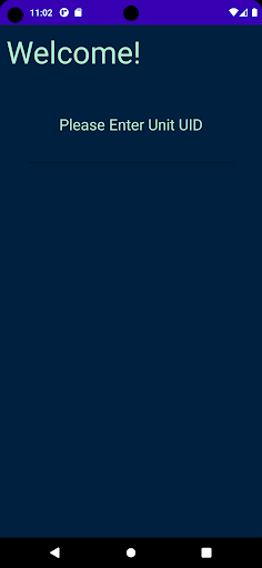 Android application Pump Control screenshort