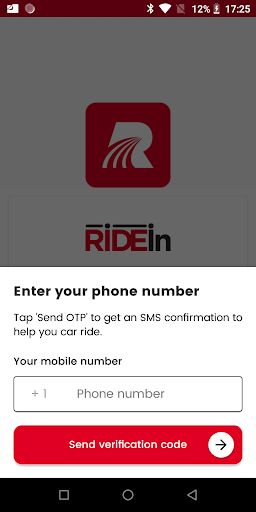 RideIn-Driver Screen 2