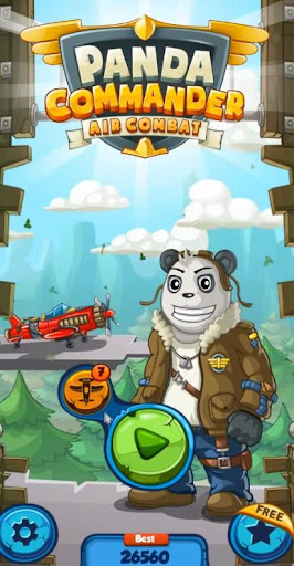 Android application Panda Fighter Air Combat screenshort