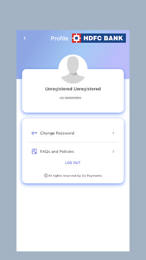 HDFC Bank GO Cards Screen 3