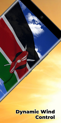 Kenya Flag Live Wallpaper Screen 2