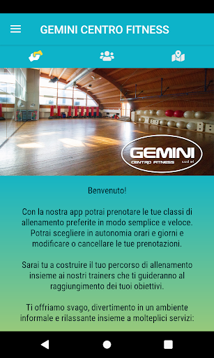 Gemini Centro Fitness Screen 2