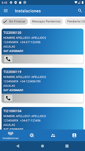 TeletronicSat Screen 2