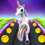 Cover Image of Unduh Unicorn Pony Runner 3D:Pony Running Game 2021 1.3 APK