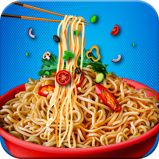 Crispy Noodles Cooking Game logo