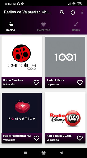 Radios de Valparaíso Chile