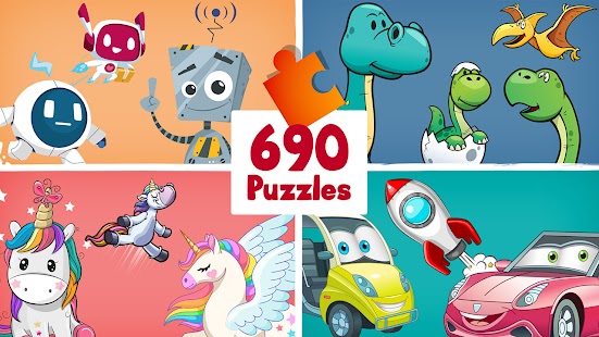 690 Puzzles for preschool kids Screenshot