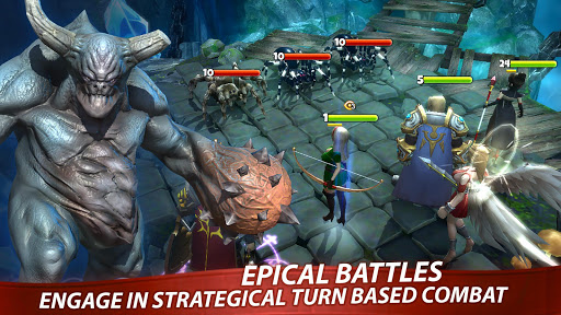 Télécharger Gratuit Heroes Forge: Turn-Based RPG & Strategy APK MOD (Astuce) screenshots 4