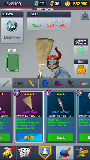 Batting Hero 3D Baseball Game Screen 2