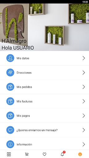 Android application H'Almagro screenshort