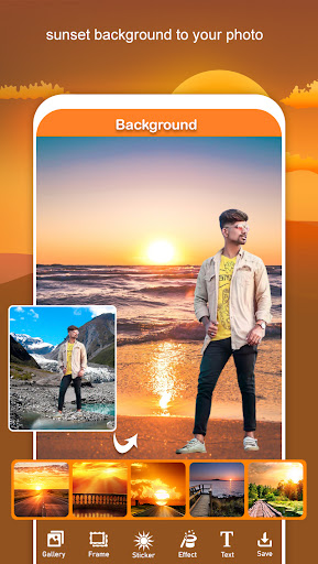 Sunset Photo Editor Screen 3