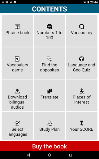 Screenshot of Learn Urdu - 50 languages