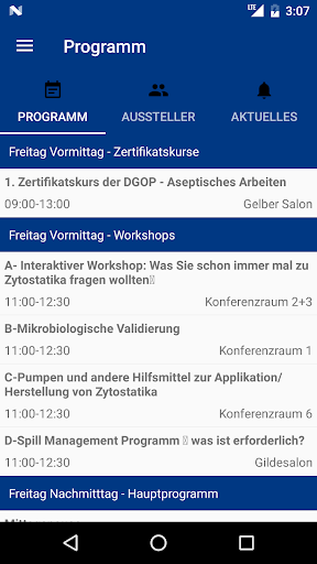 Android application NZW App screenshort