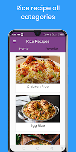 Recipes with Rice | CookBook