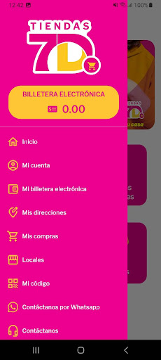 Tiendas 7D Screen 2
