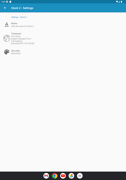 Dual Clock Widget Video Stills 7