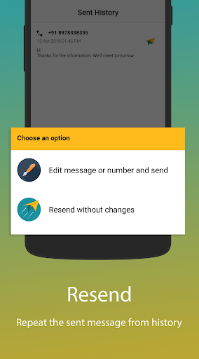WA Direct Chat -Never Save Num Screen 3
