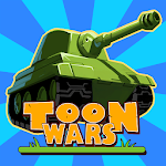 Cover Image of Baixar Toon Wars: Jogos de Tanques Incríveis  APK