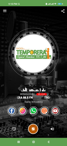 Radio Temporera Screen 2
