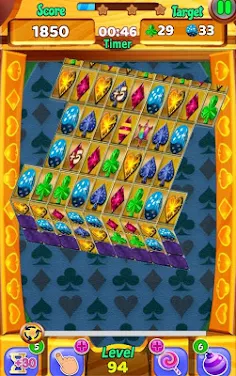Poker Surf: Match 3 Jewel - Screenshot 4