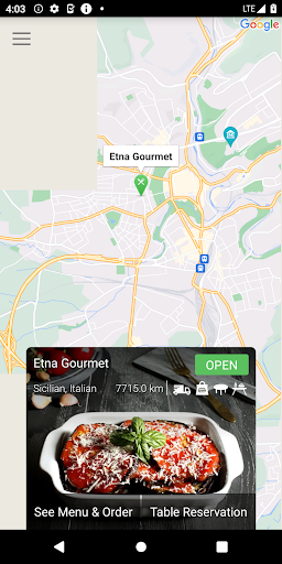 Etna Gourmet Screen 2