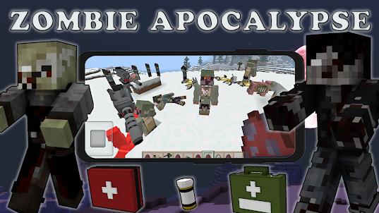 Zombie Apocalypse mod MCPE