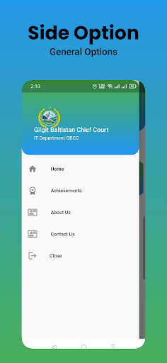 Android application GB Chief Court screenshort