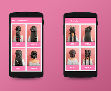 Hairstyles For Girls at Home 1.1 APK screenshots 7