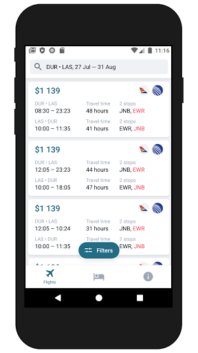 Fast Flight Screen 2