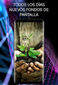 Captura de Pantalla 1 Fondos de pantalla con plantas android