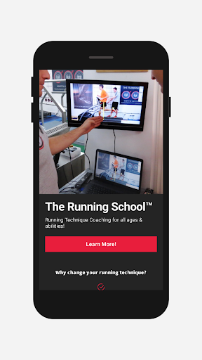 Android application The Running School screenshort