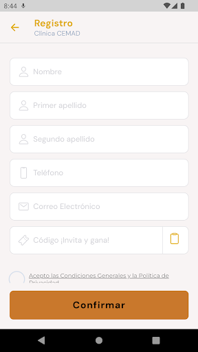 Clínica CEMAD Screen 3