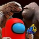 Godzilla vs Kong 2021 Among us .io