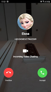 Fake chat with ElSsa : prank  screenshots 4