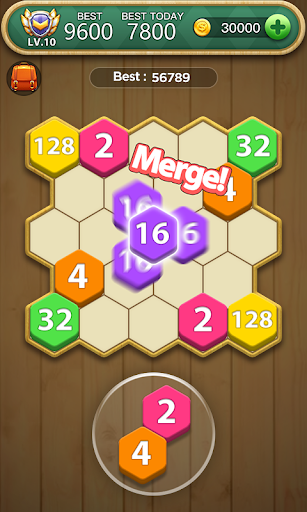 Hexa Block Puzzle - Merge Puzzle screenshots 2