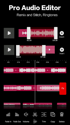 音楽編集アプリ - 着うた作成 ・音楽カットのおすすめ画像1