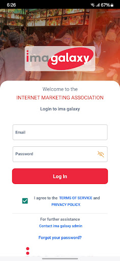 Android application IMA Network screenshort