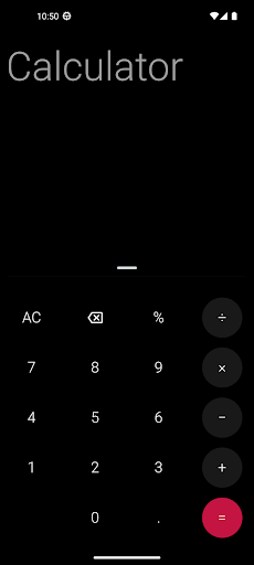 Android application OnePlus Calculator screenshort