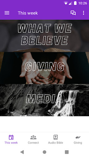 Android application Tri-City Baptist Temple - IN screenshort