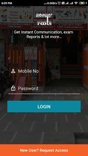 Android application Roots Play and Music school screenshort