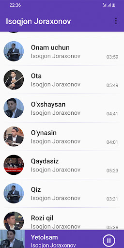 Uygulama önizlemesi