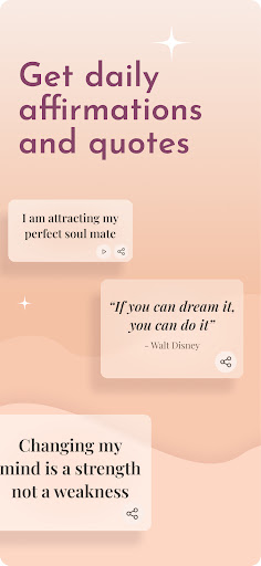 Android application AffirmateMe: Daily Motivation screenshort