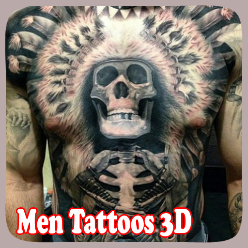 पुरुष टैटू 3 डी