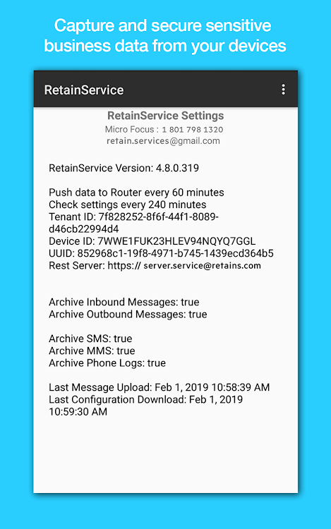 Retain Service - 4.11.0.0 - (Android)