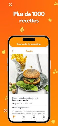 CoursesPlanner: menu & courses Screen 3