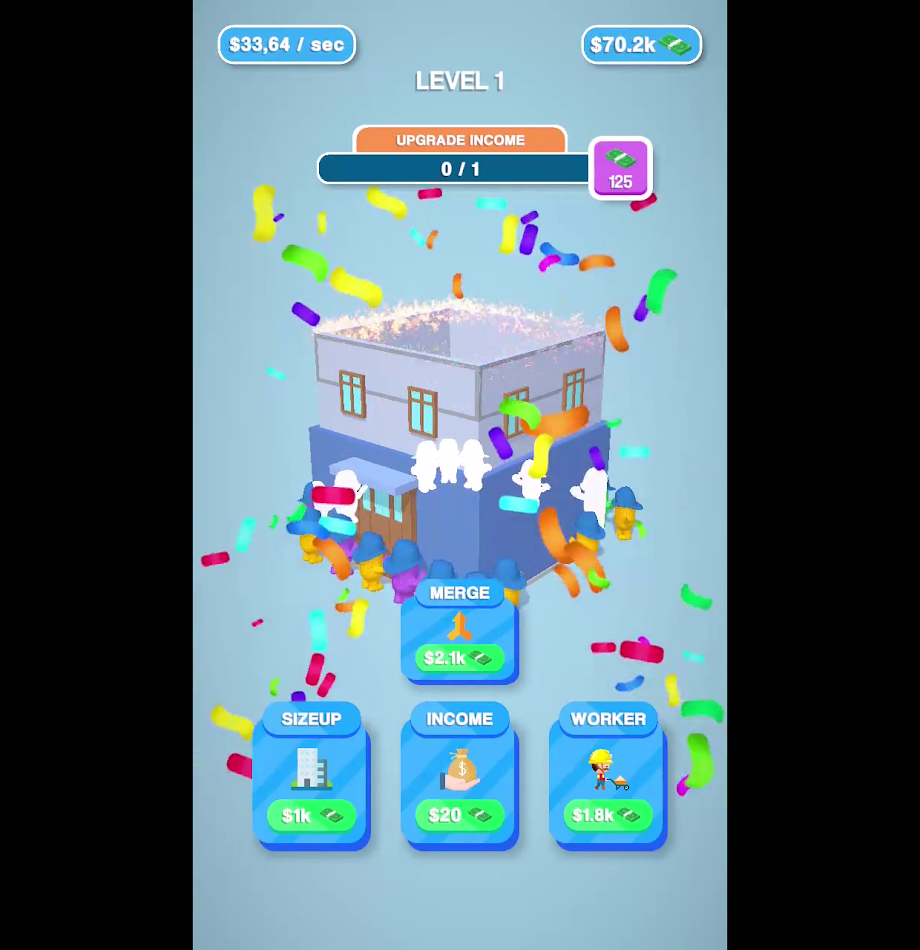 #8. Builder Clicker (Android) 由: Makemake