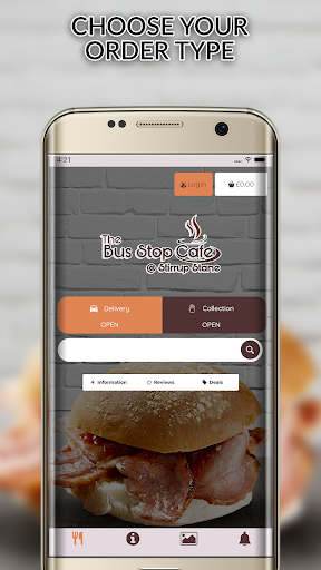 Android application Bus Stop Cafe at Stirrup Stane screenshort