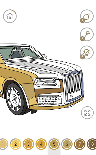 cars colornumber – cars coloring book app store data